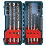 Bosch Bulldog 7-Piece 6 inch Alloy Steel Masonry Drill Bit for SDS Plus Drill