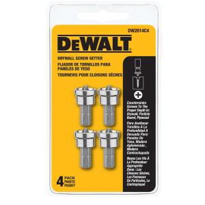 DEWALT 4-Pack Drywall Screw Setters