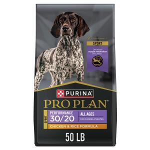 Purina Pro Plan Sport Performance 30/20 All Life Stages Dry Dog Food - Chicken & Rice 50lb