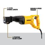 DEWALT DWE304 10-Amp Corded Variable Reciprocating Saw