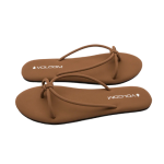 Volcom Women's Fast Forward Sandals Tan Size 5