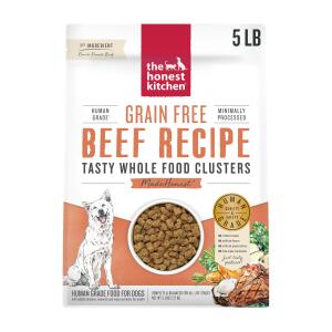 The Honest Kitchen Grain Free Clusters Adult Dog Dry Food - Beef 5lb