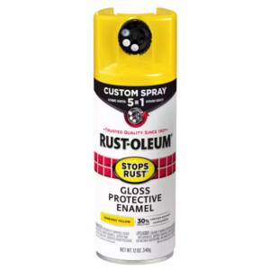 Rust-Oleum Stops Rust - 12 oz. Custom Spray 5-in-1 Gloss Sunburst Yellow Spray Paint