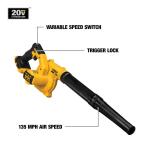 DEWALTDCE100B 20-volt Max Jobsite Blower (Tool Only)