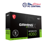 MSI 8GB GeForce RTX4060 GAMING X NV EDITION 8G Graphics Card