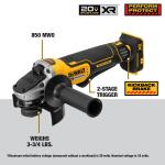 DEWALT 2-Tool Combo Kit 20V MAX XR Cordless Grinder - DCK203P1 