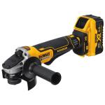 DEWALT 20V MAX XR 4.5-inch Cordless Brushless Paddle Switch Small Angle Grinder (w/ (2) 6.0Ah Batteries DCG413R2)