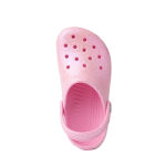 Crocs Kids' Classic Glitter Clog Flamingo Pink