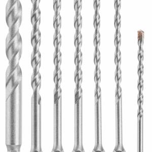 Bosch Impact Tough 7-Piece Hex Shank Hammer Drill Masonry Bits