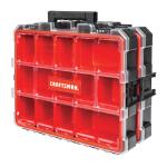 CRAFTSMAN Pro 12 Compartment 17.6 Inch Large Plastic Small Parts Organizer