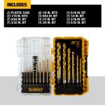 DEWALT 14-Piece Impact Ready Titanium Nitride Coated Speed Tip Drill Bit Set