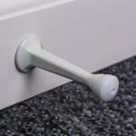 Everbilt Solid Door Stop White