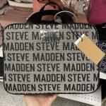 Steve Madden Logo Weekender Cosmetic Bags Black Size XL