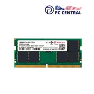 Transcend JetRam 32GB DDR5 Unbuffered SO-DIMM RAM Module (1 x 32GB) 