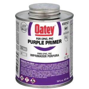 Oatey - 16 oz. Purple CPVC and PVC Primer