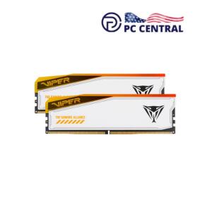 Patriot 32GB 6600 MHz Viper Elite 5 TUF DDR5 Memory DIMM Kit (2 x 16GB, White)