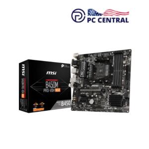 MSI B450M PRO-VDH MAX AM4 Micro-ATX Motherboard 