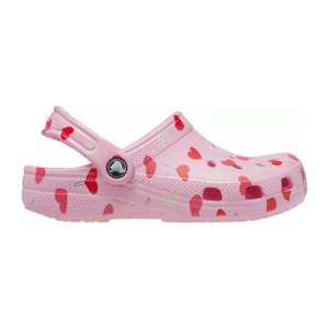 Crocs Kids' Classic Valentine's Day Clog Flamingo Pink