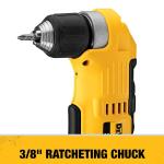 DEWALT 20V MAX XR Brushless Right Angle Drill - DCD740B