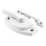 Prime-Line Diecast Construction White Sash Lock Used on Vertical and Horizontal Sliding Windows