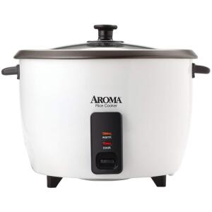 Aroma White Rice Cooker 32 Cups