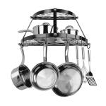 Range Kleen Black 4-Hook Pot Rack