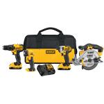 DEWALT 4-Tool Combo Kit 20V MAX XR - DCK421D2 