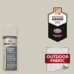 GLIDDEN MAX FLEX - 12 oz. Satin Only Oatmeal Exterior Fabric Spray Paint and Primer