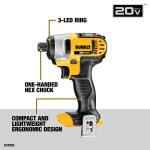 DEWALT 4-Tool Combo Kit 20V MAX XR - DCK421D2 