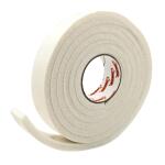 Frost King 1-1/4 in. x 7/16 in. x 10 ft. High-Density Rubber Foam Weatherstrip Tape White