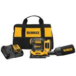 DEWALT20V MAX XR Cordless Brushless 1/4 Sheet Variable Speed Sander w/ 2.0Ah Battery and Charger