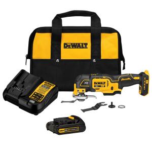 DEWALT 20-Volt MAX XR Brushless Cordless 3-Speed Oscillating Multi-Tool Kit