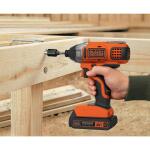 Black Decker 1/4-inch Cordless Impact Driver (Charger Sold Separately)