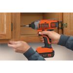 Black Decker 1/4-inch Cordless Impact Driver (Charger Sold Separately)