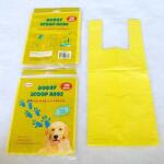 Doggy pet Scoop Bag Waste Disposal Clean up Bags - Pack of 3