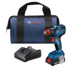 Bosch GDX18V-1800 18-volt 1/4-in 1/2-in Brushless Cordless Impact Driver with Soft Bag, Battery and Charger 