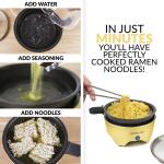 Nostalgia Non-Stick Electric Skillet yellow