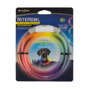 Nite Ize NiteHowl Disc-o Select Dog Collar, Medium