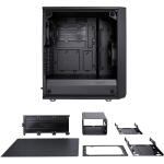 Fractal Design Black Meshify C Tempered Glass Mid-Tower Case