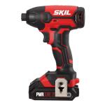 SKIL PWR CORE 1/4-inch Cordless Impact Driver, 20-volt (Includes Battery and Charger)