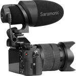 Saramonic CamMic Camera-Mount Shotgun Microphone for DSLR Cameras and Smartphones