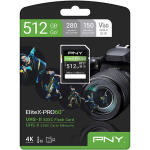 PNY 512GB EliteX-PRO60 UHS-II SDXC Memory Card