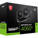 MSI GeForce RTX 4060 Ti VENTUS 2X BLACK 8G OC Graphic Card