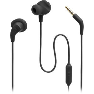 JBL Endurance Run 2 Wired In-Ear Sports Earphones (Black)