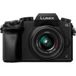 Panasonic Lumix G7 Mirrorless Camera with 14-42mm and 45-150mm Lenses (Black)