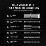 Corsair RM850x Shift Cybenetics 850W 80 PLUS Gold Modular Power Supply