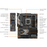 Gigabyte X670 GAMING X AX V2 ATX Motherboard