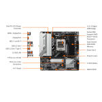 Gigabyte B650M GAMING PLUS WIFI Micro-ATX Motherboard