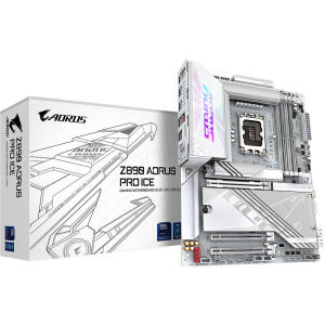 Gigabyte Z890 AORUS PRO ICE (Snow White) ATX Motherboard