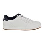 Tommy Hilfiger Men's Lattan Sneaker White/Navy Insole Size 9